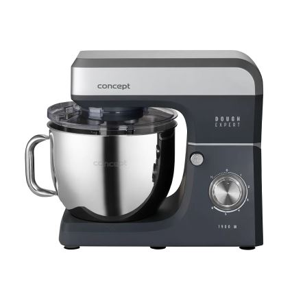 Concept RM6010 - robot planetario de cocina DOUGH EXPERT 1900W/230V antracita/acero inoxidable