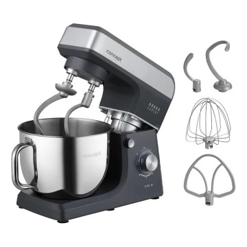 Concept RM6010 - robot planetario de cocina DOUGH EXPERT 1900W/230V antracita/acero inoxidable