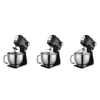 Concept RM8000 - Robot de cocina con recipiente de acero inoxidable, 1200 W/230 V, negro