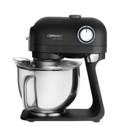 Concept RM8000 - Robot de cocina con recipiente de acero inoxidable, 1200 W/230 V, negro