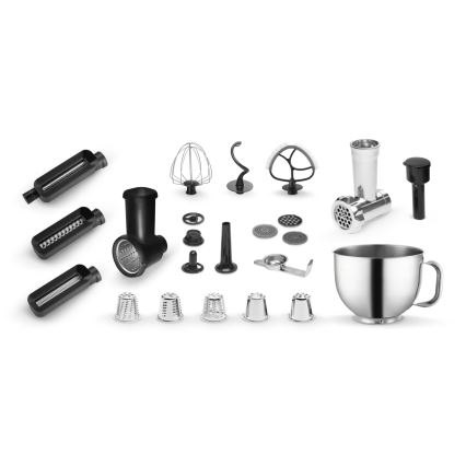 Concept RM8000 - Robot de cocina con recipiente de acero inoxidable, 1200 W/230 V, negro