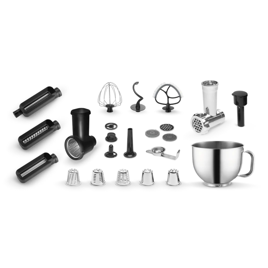 Concept RM8000 - Robot de cocina con recipiente de acero inoxidable, 1200 W/230 V, negro