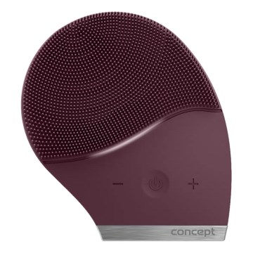 Concept SK9101 - Cepillo limpiador facial SONIVIBE 2W/5V 250 mAh IPX7 rojo