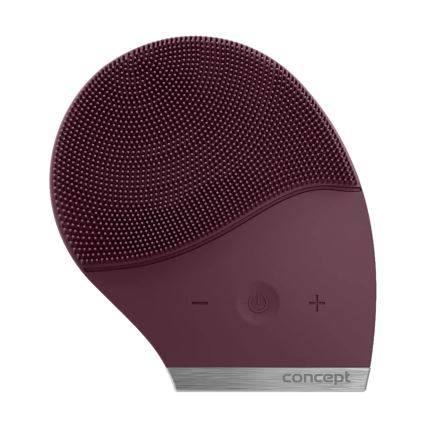 Concept SK9101 - Cepillo limpiador facial SONIVIBE 2W/5V 250 mAh IPX7 rojo