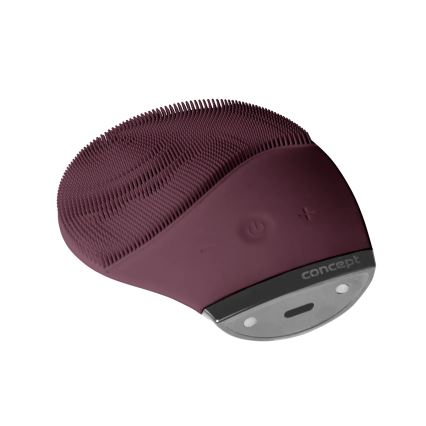 Concept SK9101 - Cepillo limpiador facial SONIVIBE 2W/5V 250 mAh IPX7 rojo