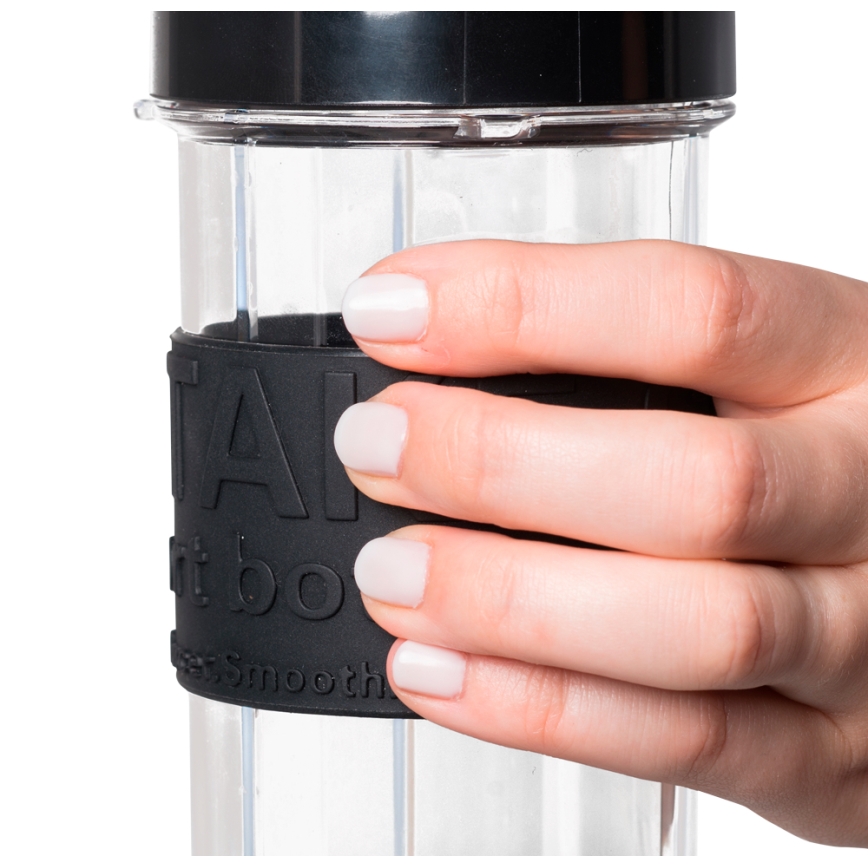 Concept SM3385 - Batidora para smoothies con accesorios ACTIVE SMOOTHIE 500W/230V negra
