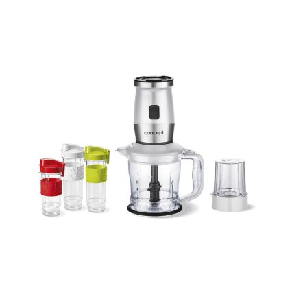 Concept SM3391 - Batidora para smoothies con accesorios 700W/230V blanca