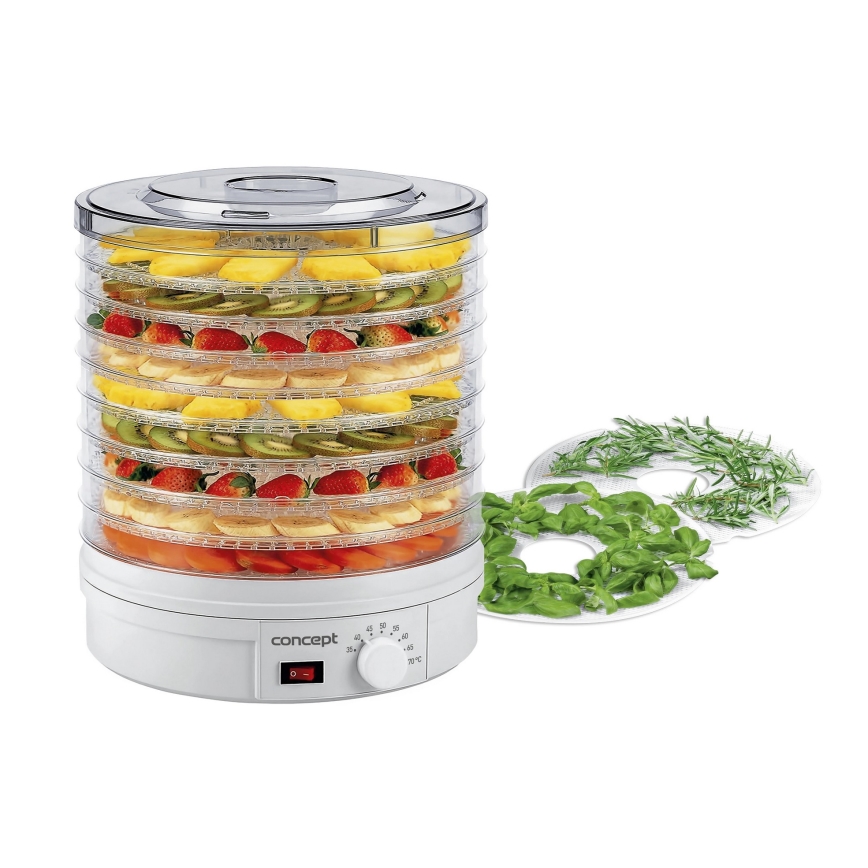 Concept SO1020 - Deshidratador de alimentos 245W/230V blanco
