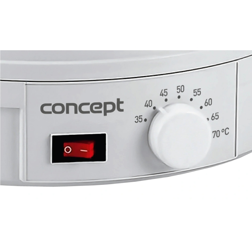 Concept SO1020 - Deshidratador de alimentos 245W/230V blanco