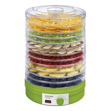 Concept SO1025 - Deshidratador de alimentos 245W/230V verde
