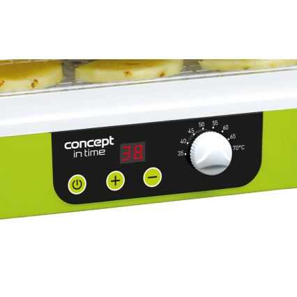 Concept SO1060 - Deshidratador de alimentos 260 W/230 V, verde