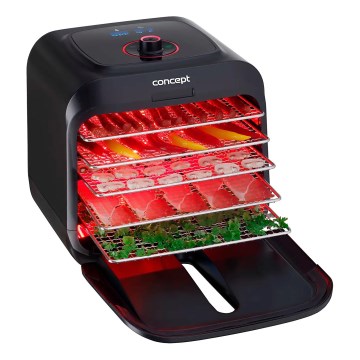 Concept SO4000 - Deshidratador de alimentos 500W/230V negro