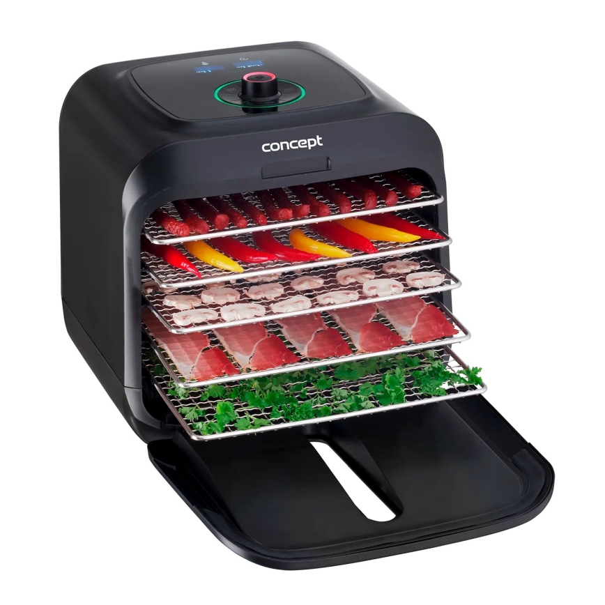 Concept SO4000 - Deshidratador de alimentos 500W/230V negro