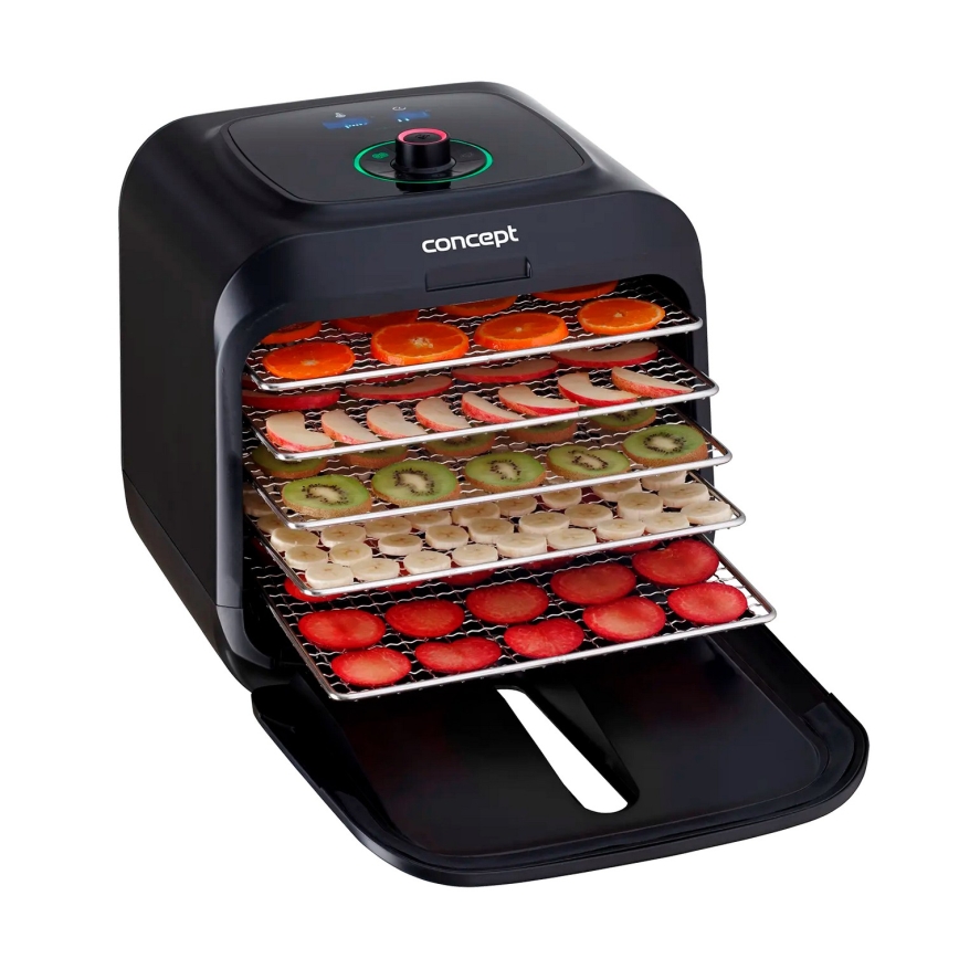 Concept SO4000 - Deshidratador de alimentos 500W/230V negro