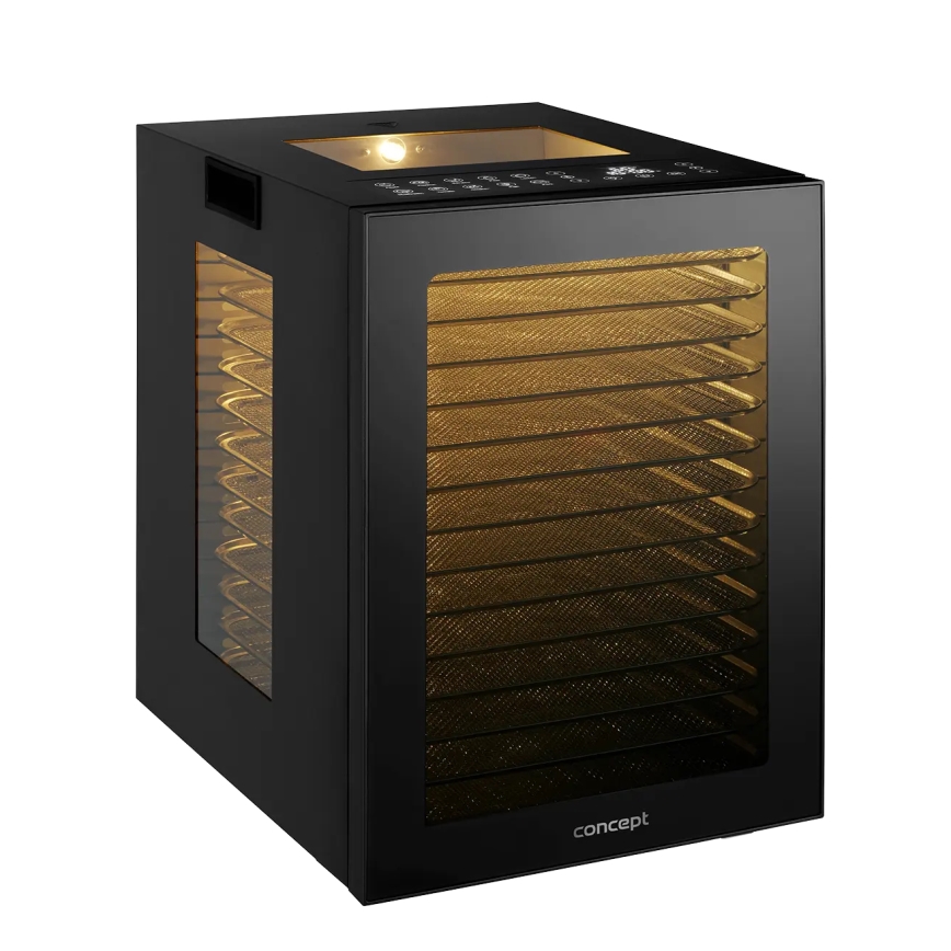 Concept SO5000 - Deshidratador de alimentos 850W/230V negro