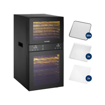Concept SO7000 - Deshidratador de alimentos 1500W/230V negro