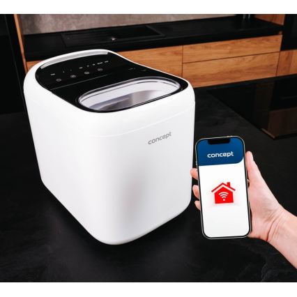 Concept VL1520 - Fabricador de hielo 150W/230V Wi-Fi blanco