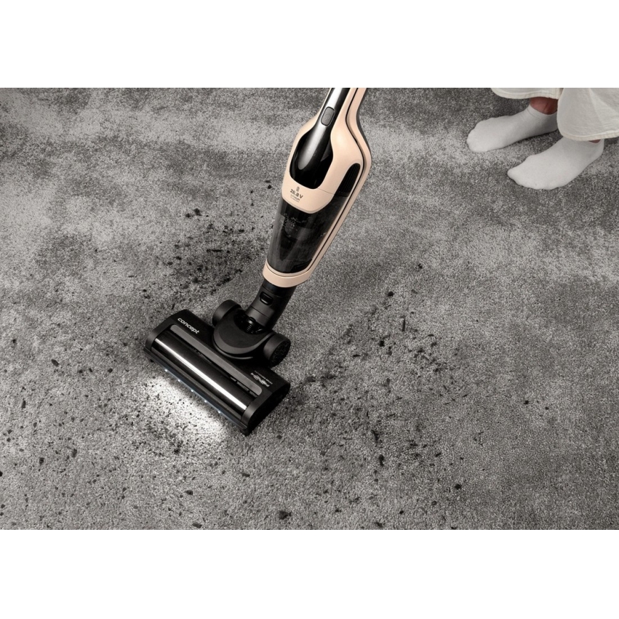 Concept VP4220 - Aspirador escoba inalámbrico 3 en 1 AQUAGLIDE 160W/28,8V 2200 mAh beige