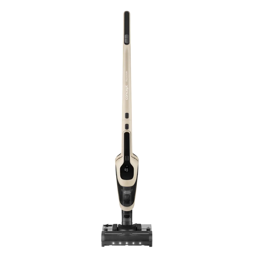 Concept VP4220 - Aspirador escoba inalámbrico 3 en 1 AQUAGLIDE 160W/28,8V 2200 mAh beige