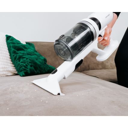 Concept VP6125 - Aspiradora 2 en 1 de escoba y de mano ICONIC Comfort Telescope 400W/29,6V 2000 mAh blanca