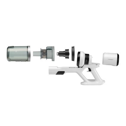 Concept VP6125 - Aspiradora 2 en 1 de escoba y de mano ICONIC Comfort Telescope 400W/29,6V 2000 mAh blanca