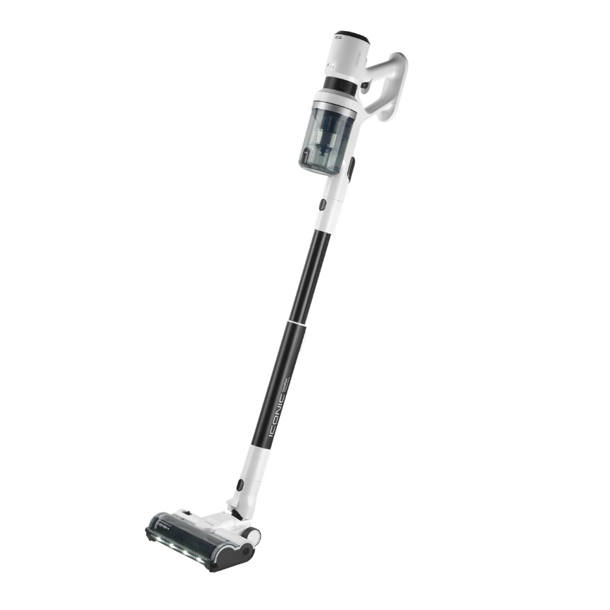 Concept VP6125 - Aspiradora 2 en 1 de escoba y de mano ICONIC Comfort Telescope 400W/29,6V 2000 mAh blanca