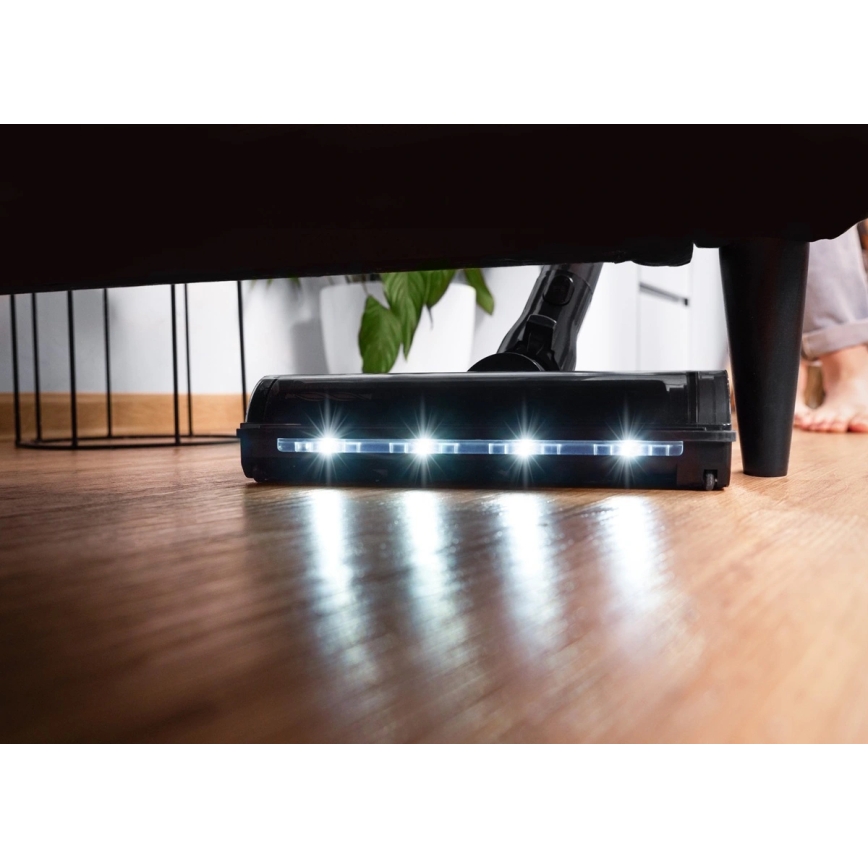 Concept VP6260 - Aspiradora escoba 4 en 1 ULTIMATE PRO+ 500W/29,6V 2200 mAh negra