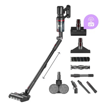 Concept VP6260 - Aspiradora escoba 4 en 1 ULTIMATE PRO+ 500W/29,6V 2200 mAh negra