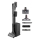 Concept VP6310 - Aspirador escoba 3 en 1 ULTIMATE COMPLETE LIGHT 420W/25,9V 2200 mAh negro