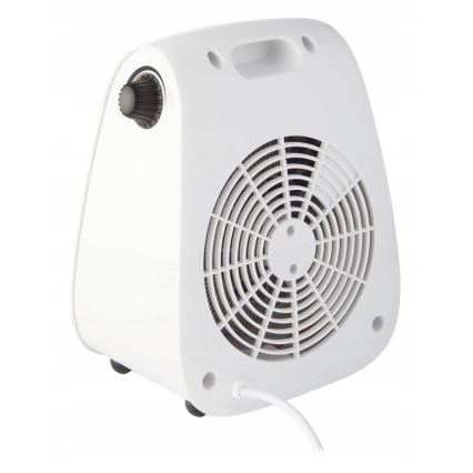Concept vt7040 - Ventilador calefactor 1000/2000W/230V blanco
