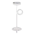 Conjunto de colgante blanco