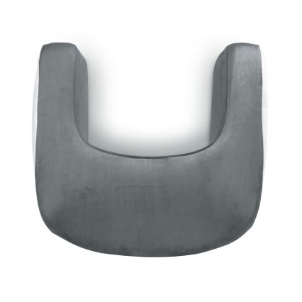CONNECT IT CFH-1020-GY - Cojín ergonómico ErgoWork para lectura y trabajo, gris/blanco