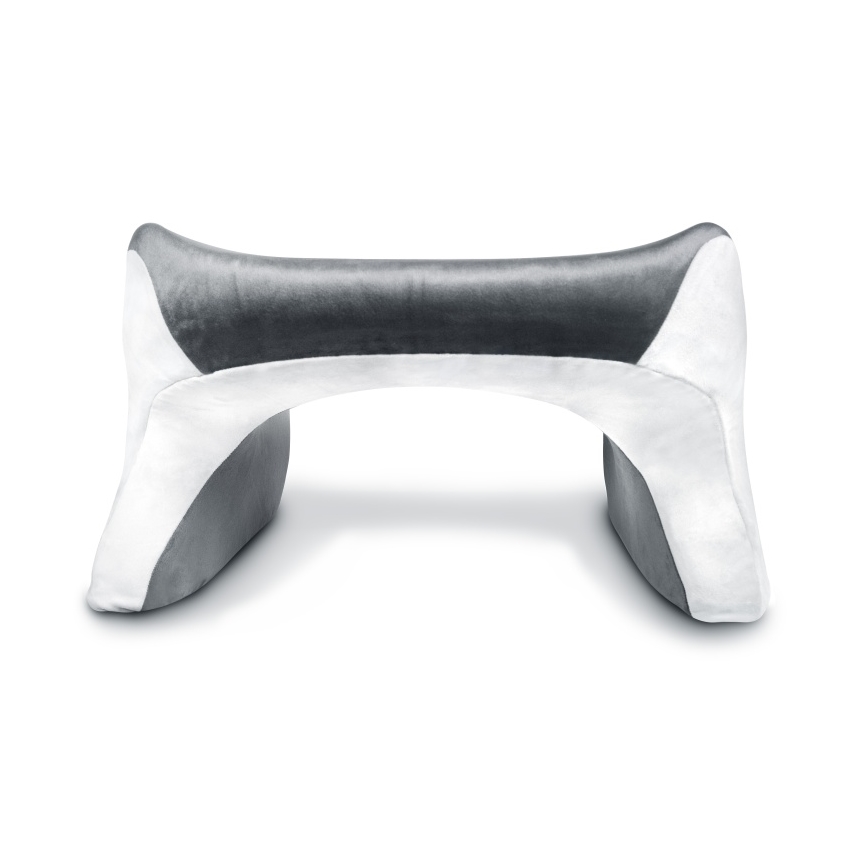 CONNECT IT CFH-1020-GY - Cojín ergonómico ErgoWork para lectura y trabajo, gris/blanco