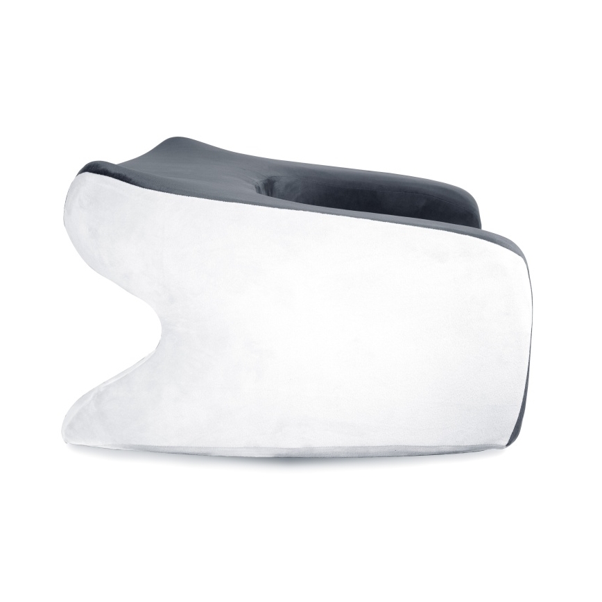 CONNECT IT CFH-1020-GY - Cojín ergonómico ErgoWork para lectura y trabajo, gris/blanco