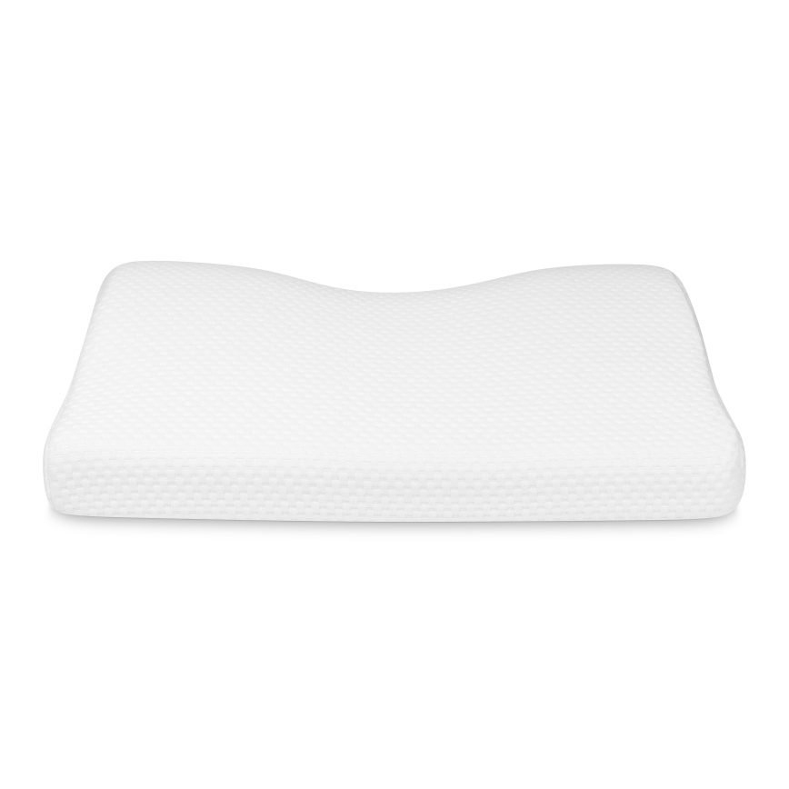 CONNECT IT CFH-6020-WH - Almohada anatómica Taurus blanca