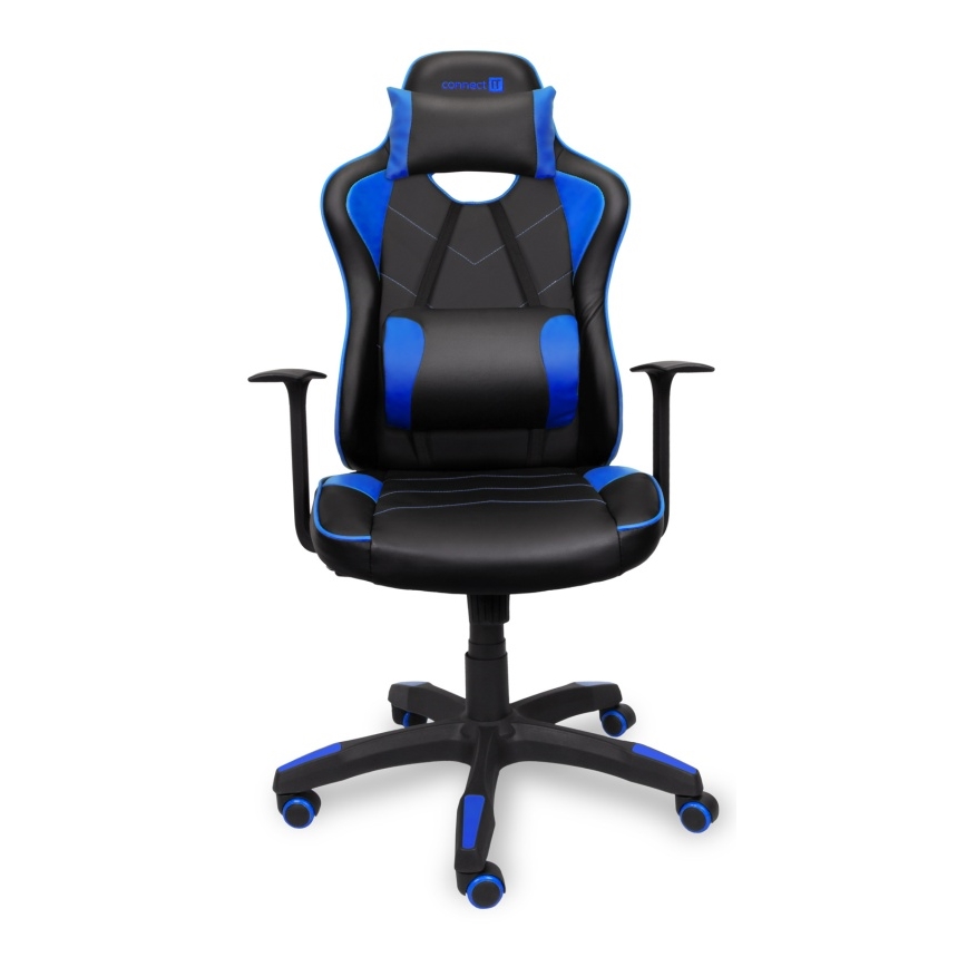 CONNECT IT CGC-0700-BL - Silla gaming LeMans Pro negra/azul