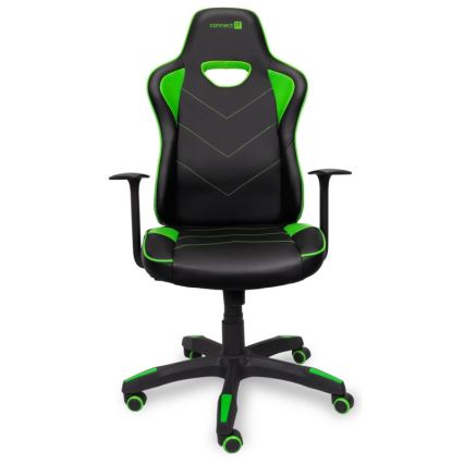 CONNECT IT CGC-0700-GR - Silla gaming LeMans Pro negra/verde