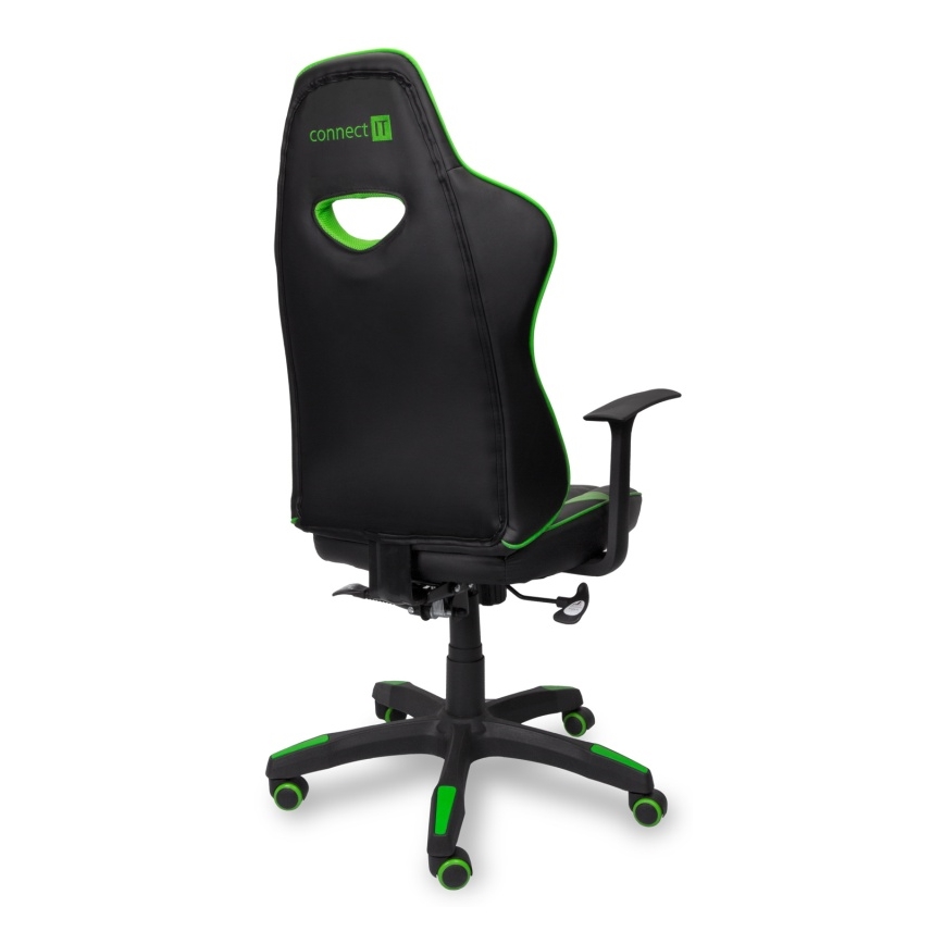 CONNECT IT CGC-0700-GR - Silla gaming LeMans Pro negra/verde