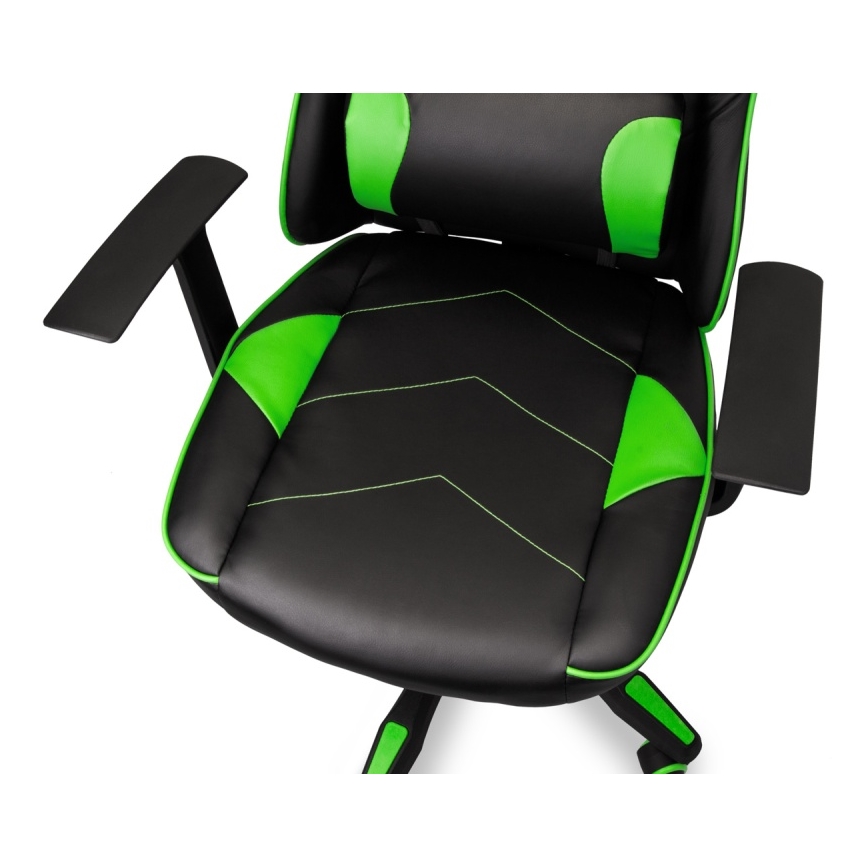 CONNECT IT CGC-0700-GR - Silla gaming LeMans Pro negra/verde