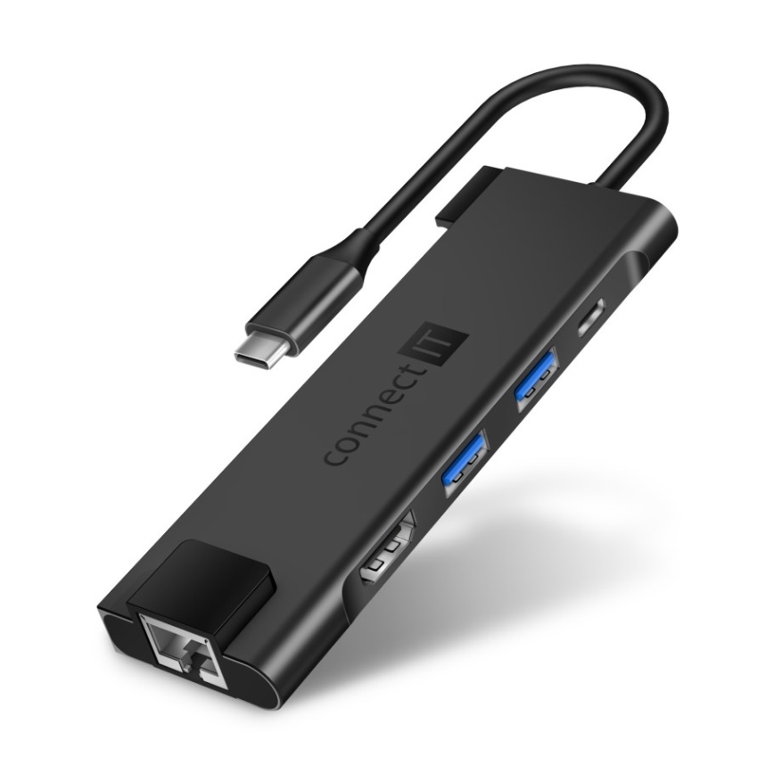 CONNECT IT CHU-8020-AN - USB-C hub 5en1