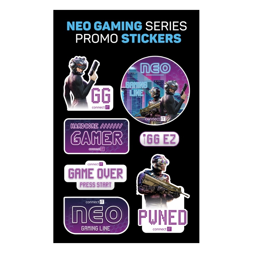 CONNECT IT CMO-3591-BK - Ratón gaming con cable LED RGB 500-7200 DPI negro
