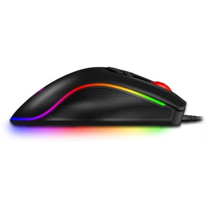 CONNECT IT CMO-3591-BK - Ratón gaming con cable LED RGB 500-7200 DPI negro