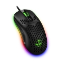 CONNECT IT CMO-5511-BK - Ratón gaming con cable LED RGB 200-12800 DPI negro