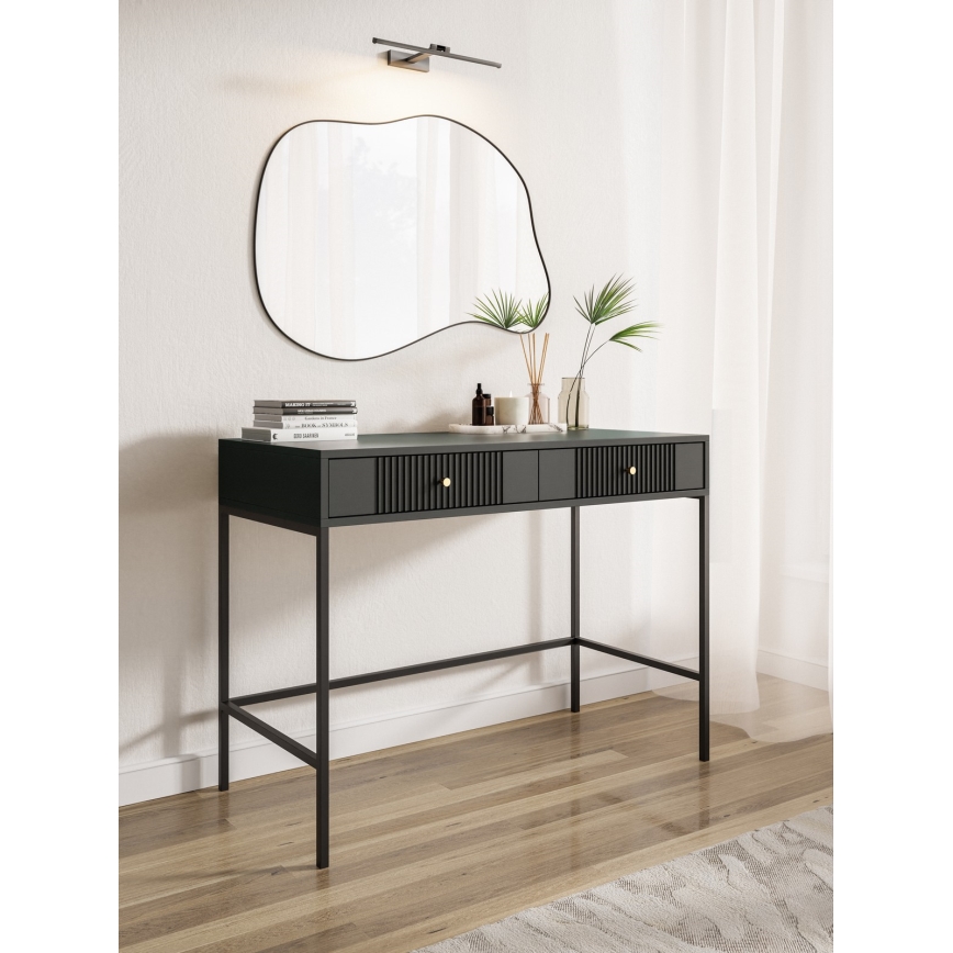 Consola LUE 104x50 cm negra