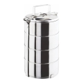 Contenedor para alimentos de 4 l TORO en acero inoxidable