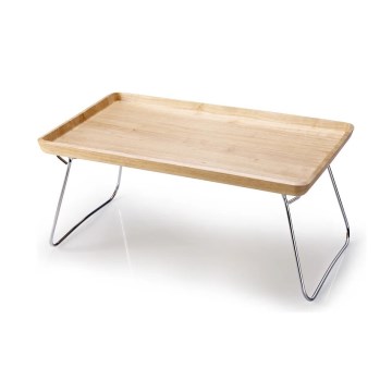 Continenta C3245 - Bandeja para cama 53 x 32 cm, de madera de caucho