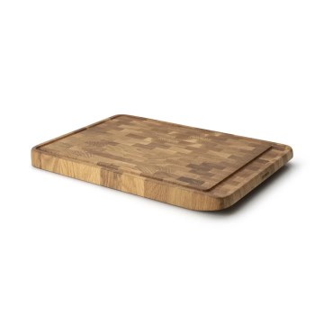 Continenta C4184 - Tabla de cortar de cocina 46x25 cm, roble