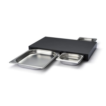 Continenta C5328 - Set Tabla de cocina 49,5x32,5 cm + 3x cuencos Duracore