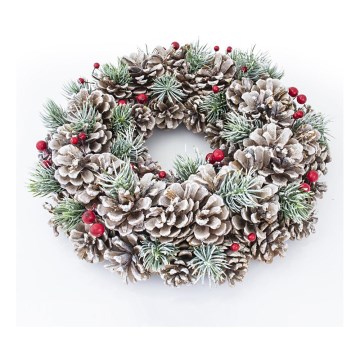 Corona de Navidad diámetro 26 cm