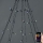 Cortina de luces LED RGB 240 LEDs, 11 modos, 8 m, IP65, Wi-Fi Tuya